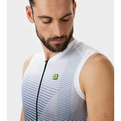 Maglia Ciclismo ALE' PR-E MODULAR Bianca 2023 -Vendite Caschi bici maglia ciclismo ale pr e modular bianca 2023 4