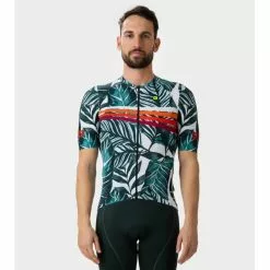 Maglia Ciclismo ALE' PR-E WILD Verde Foresta 2023 -Vendite Caschi bici maglia ciclismo ale pr e wild verde foresta 2023 5