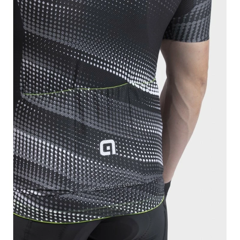 Maglia Ciclismo ALE' PR-R GREEN SPEED Nero 5 Maglia Ciclismo ALE' PR-R GREEN SPEED Nero - immagine 5