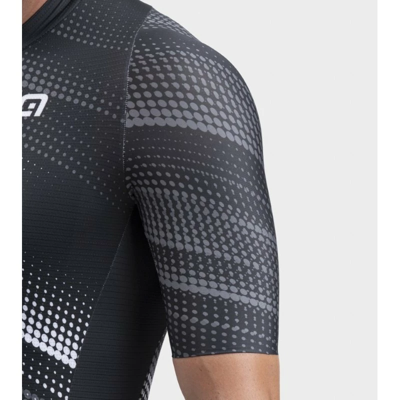 Maglia Ciclismo ALE' PR-R GREEN SPEED Nero 7 Maglia Ciclismo ALE' PR-R GREEN SPEED Nero - immagine 7