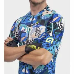 Maglia Ciclismo ALE' PR-R KENYA Azzurro -Vendite Caschi bici maglia ciclismo ale pr r kenya azzurro 2