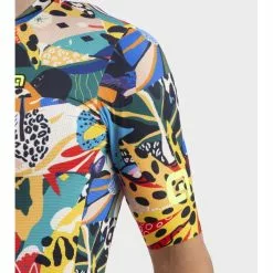 Maglia Ciclismo ALE' PR-R KENYA Giallo -Vendite Caschi bici maglia ciclismo ale pr r kenya giallo 3