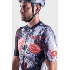 Maglia Ciclismo ALE' PR-R SKULL Nero-bianco 14 Maglia Ciclismo ALE' PR-R SKULL Nero-bianco -Vendite Caschi bici maglia ciclismo ale pr r skull nero bianco 4