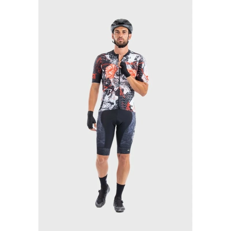 Maglia Ciclismo ALE' PR-R SKULL Nero-bianco 8 Maglia Ciclismo ALE' PR-R SKULL Nero-bianco - immagine 8