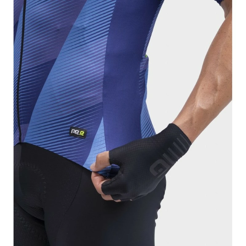 Maglia Ciclismo ALE' PR-R SQUARE Blu 5 Maglia Ciclismo ALE' PR-R SQUARE Blu - immagine 5
