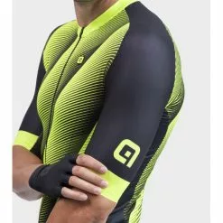Maglia Ciclismo ALE' PR-R SQUARE Giallo Fluo 9 Maglia Ciclismo ALE' PR-R SQUARE Giallo Fluo -Vendite Caschi bici maglia ciclismo ale pr r square giallo fluo 2