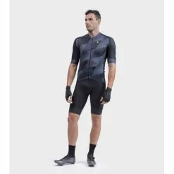 Maglia Ciclismo ALE' PR-R SQUARE Nero