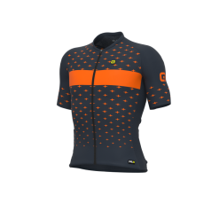 Maglia Ciclismo ALE' PR-R STARS Grigio-arancio