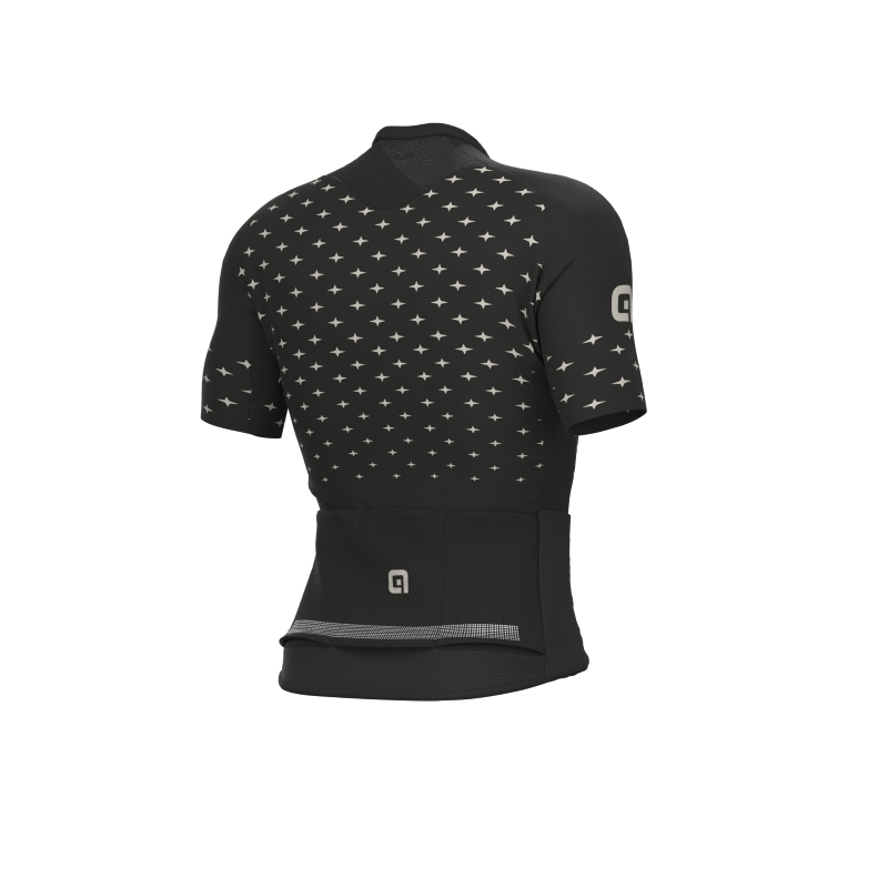 Maglia Ciclismo ALE' PR-R STARS Nero-tortora 2 Maglia Ciclismo ALE' PR-R STARS Nero-tortora - immagine 2
