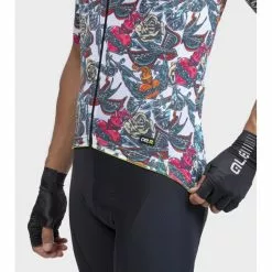 Maglia Ciclismo ALE' PR-R TATTOO Bianco -Vendite Caschi bici maglia ciclismo ale pr r tattoo bianco 2