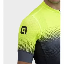 Maglia Ciclismo ALE' PR-S GRADIENT Giallo Fluo -Vendite Caschi bici maglia ciclismo ale pr s gradient giallo fluo 2