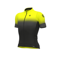 Maglia Ciclismo ALE' PR-S GRADIENT Giallo Fluo