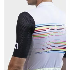 Maglia Ciclismo ALE' PR-S LOGO Bianco -Vendite Caschi bici maglia ciclismo ale pr s logo bianco 2