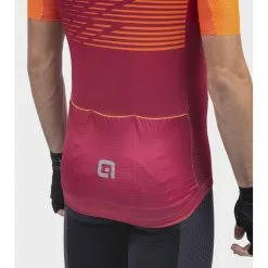 Maglia Ciclismo ALE' PR-S LOGO Bordeaux -Vendite Caschi bici maglia ciclismo ale pr s logo bordeaux 2