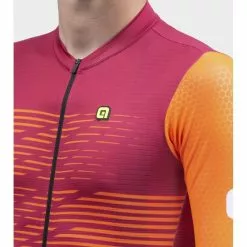 Maglia Ciclismo ALE' PR-S LOGO Bordeaux -Vendite Caschi bici maglia ciclismo ale pr s logo bordeaux 3