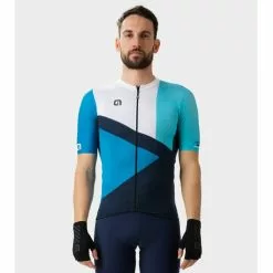 Maglia Ciclismo ALE' PRAGMA NEXT Blu 2023 -Vendite Caschi bici maglia ciclismo ale pragma next blu 2023 4