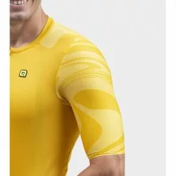 Maglia Ciclismo ALE' R-EV1 ARTIKA Giallo -Vendite Caschi bici maglia ciclismo ale r ev1 artika giallo 3