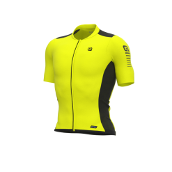 Maglia Ciclismo ALE' R-EV1 RACE 2.0 Giallo Fluo