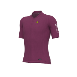 Maglia Ciclismo ALE' R-EV1 SILVER COOLING Amaranto