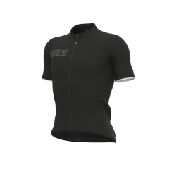 Maglia Ciclismo ALE' SOLID COLOR BLOCK Nero