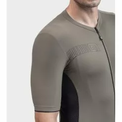 Maglia Ciclismo ALE' SOLID COLOR BLOCK Oliva -Vendite Caschi bici maglia ciclismo ale solid color block oliva 3