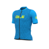Maglia Ciclismo ALE' SOLID CROSS Azzurro 2023
