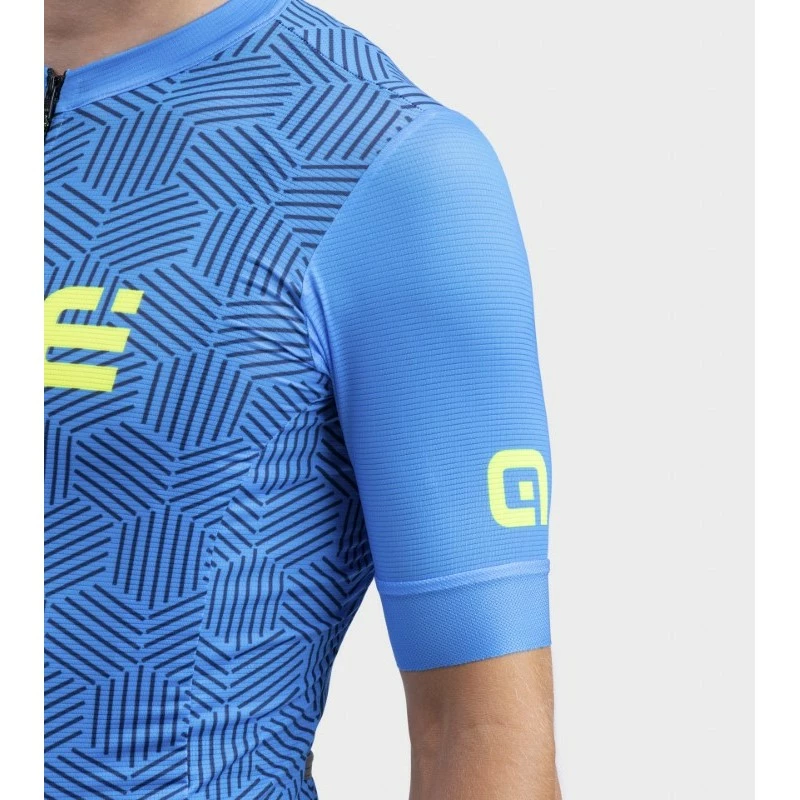 Maglia Ciclismo ALE' SOLID CROSS Azzurro 2023 5 Maglia Ciclismo ALE' SOLID CROSS Azzurro 2023 - immagine 5