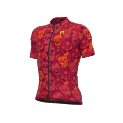 Maglia Ciclismo ALE' SOLID MEXICO Bordeaux