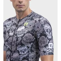 Maglia Ciclismo ALE' SOLID MEXICO Nero -Vendite Caschi bici maglia ciclismo ale solid mexico nero 3