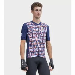 Maglia Ciclismo ALE' SOLID RIDE Blu