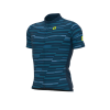 Maglia Ciclismo ALE' SOLID STEP Blu