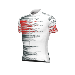 Maglia Ciclismo ALE' SOLID TURBO Bianco