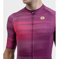 Maglia Ciclismo ALE' SOLID TURBO Bordeaux -Vendite Caschi bici maglia ciclismo ale solid turbo bordeaux 3