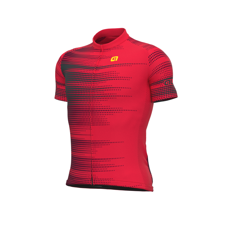Maglia Ciclismo ALE' SOLID TURBO Rosso 1 Maglia Ciclismo ALE' SOLID TURBO Rosso