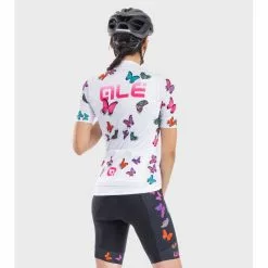 Maglia Ciclismo Donna ALE' PR-R BUTTERFLY Bianco 13 Maglia Ciclismo Donna ALE' PR-R BUTTERFLY Bianco -Vendite Caschi bici maglia ciclismo donna ale pr r butterfly bianco 4