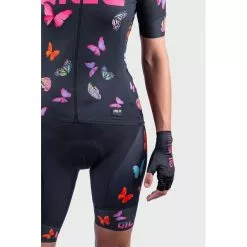 Maglia Ciclismo Donna ALE' PR-R BUTTERFLY Nero -Vendite Caschi bici maglia ciclismo donna ale pr r butterfly nero 1