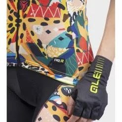 Maglia Ciclismo Donna ALE' PR-R KENYA Giallo -Vendite Caschi bici maglia ciclismo donna ale pr r kenya giallo 2