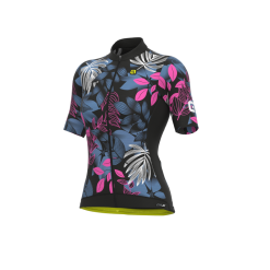 Maglia Ciclismo Donna ALE' PR-S GARDEN Nero