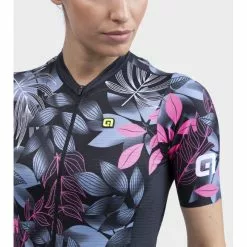 Maglia Ciclismo Donna ALE' PR-S GARDEN Nero 16 Maglia Ciclismo Donna ALE' PR-S GARDEN Nero -Vendite Caschi bici maglia ciclismo donna ale pr s garden nero 4
