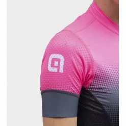 Maglia Ciclismo Donna ALE' PR-S GRADIENT Rosa Fluo -Vendite Caschi bici maglia ciclismo donna ale pr s gradient rosa fluo 5
