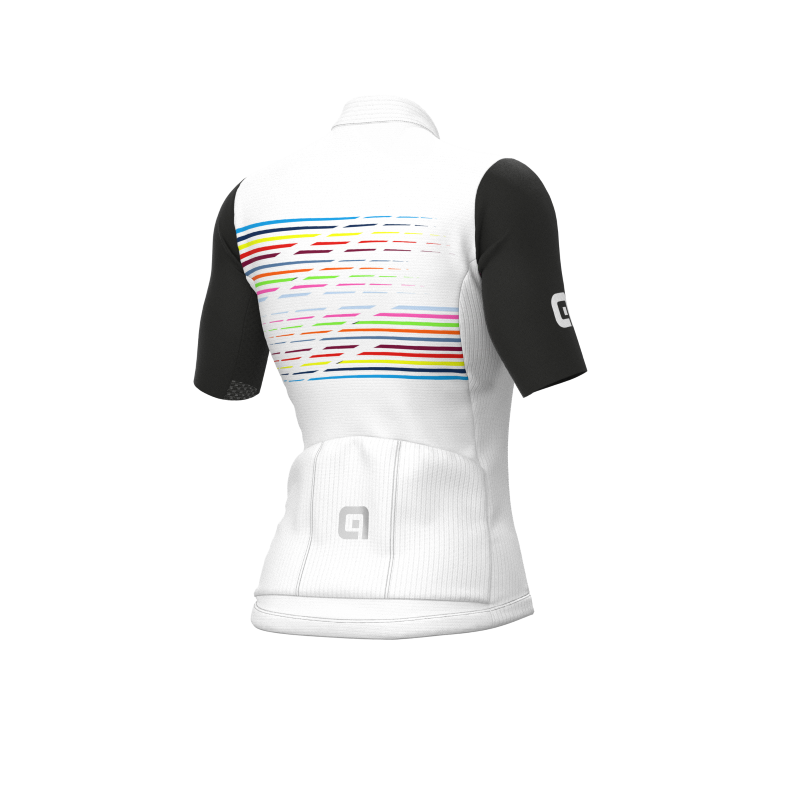 Maglia Ciclismo Donna ALE' PR-S LOGO Bianco 2 Maglia Ciclismo Donna ALE' PR-S LOGO Bianco - immagine 2