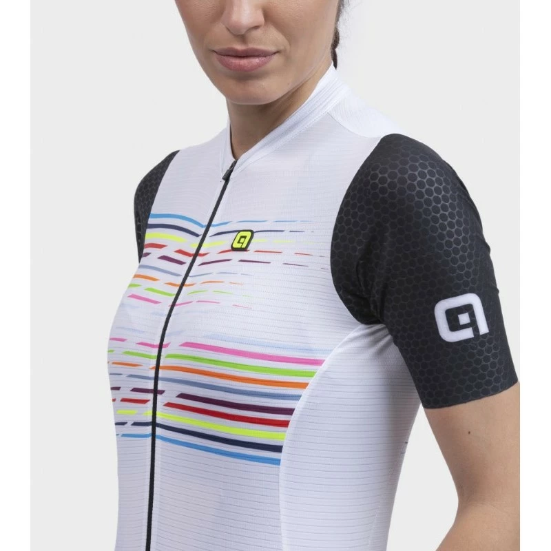 Maglia Ciclismo Donna ALE' PR-S LOGO Bianco 6 Maglia Ciclismo Donna ALE' PR-S LOGO Bianco - immagine 6