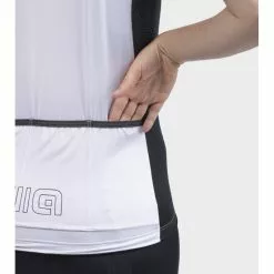 Maglia Ciclismo Donna ALE' SOLID COLOR BLOCK Bianco -Vendite Caschi bici maglia ciclismo donna ale solid color block bianco 1