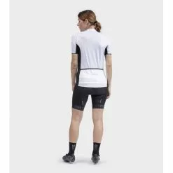 Maglia Ciclismo Donna ALE' SOLID COLOR BLOCK Bianco -Vendite Caschi bici maglia ciclismo donna ale solid color block bianco 4