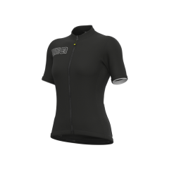 Maglia Ciclismo Donna ALE' SOLID COLOR BLOCK Nero