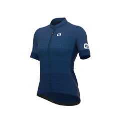 Maglia Ciclismo Donna ALE' SOLID LEVEL Blu
