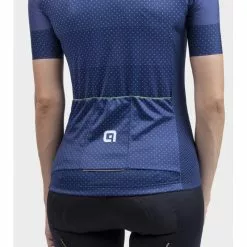 Maglia Ciclismo Donna ALE' SOLID LEVEL Blu -Vendite Caschi bici maglia ciclismo donna ale solid level blu 3