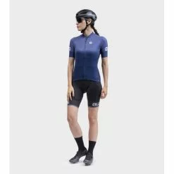Maglia Ciclismo Donna ALE' SOLID LEVEL Blu -Vendite Caschi bici maglia ciclismo donna ale solid level blu 5