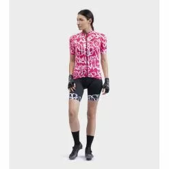 Maglia Ciclismo Donna ALE' SOLID RIDE Fragola -Vendite Caschi bici maglia ciclismo donna ale solid ride fragola 5
