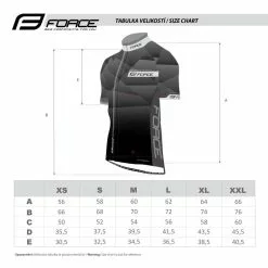 Maglia Ciclismo FORCE BEST Nero Rosso -Vendite Caschi bici maglia ciclismo force best nero rosso 3